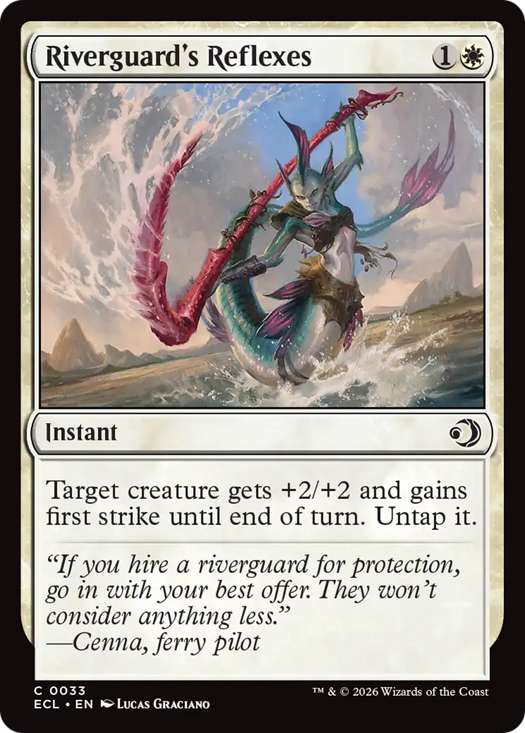 Riverguard's Reflexes [Lorwyn Eclipsed] | Card Merchant Takapuna