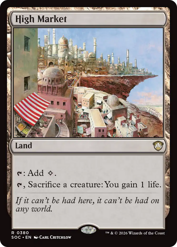 High Market [Secrets of Strixhaven Commander] | Card Merchant Takapuna