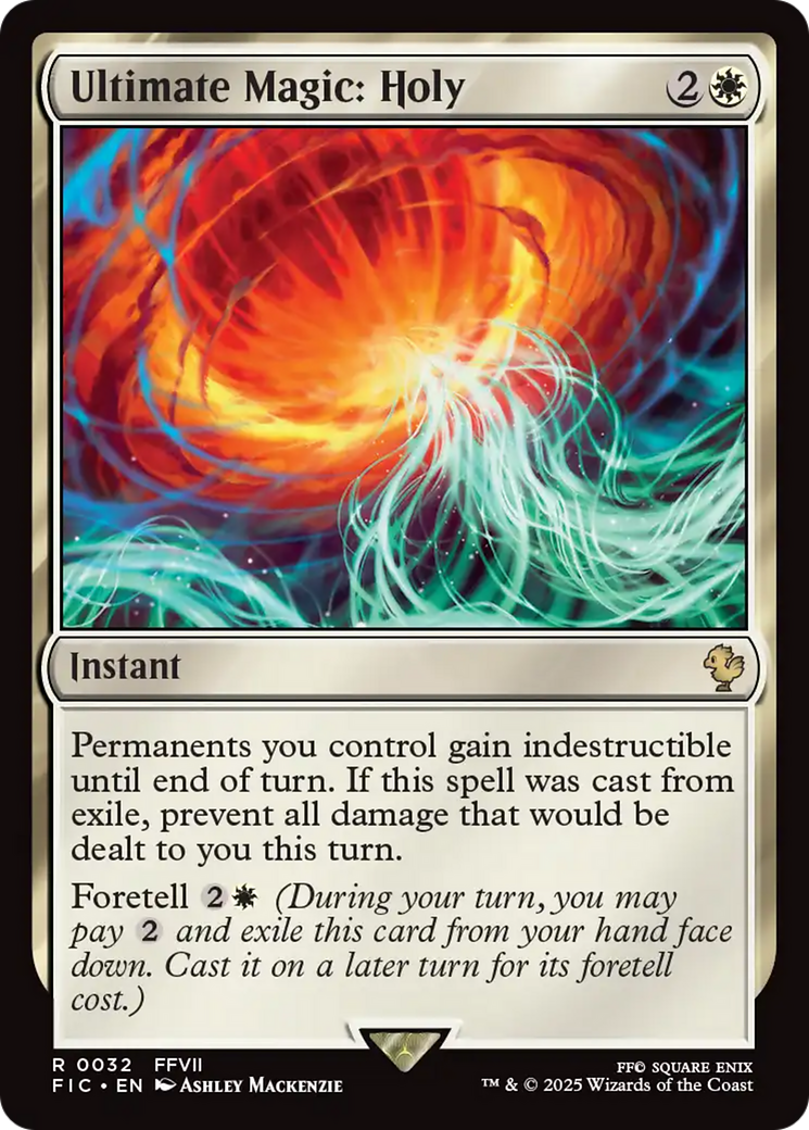 Ultimate Magic: Holy [FINAL FANTASY Commander] | Card Merchant Takapuna