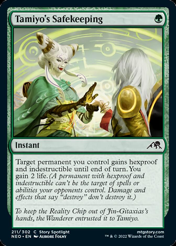 Tamiyo's Safekeeping [Kamigawa: Neon Dynasty] | Card Merchant Takapuna