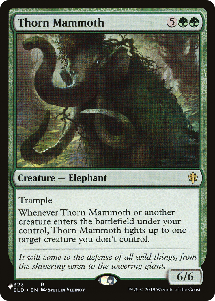 Thorn Mammoth [The List] | Card Merchant Takapuna