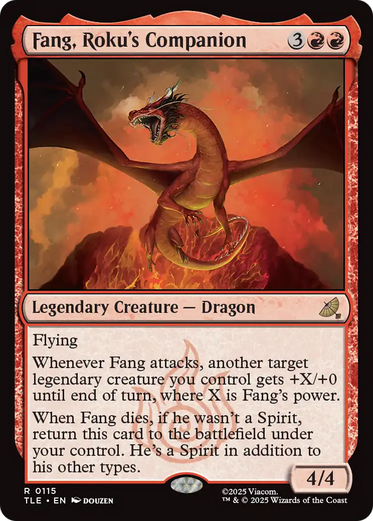 Fang, Roku's Companion [Avatar: The Last Airbender: Eternal-Legal] | Card Merchant Takapuna