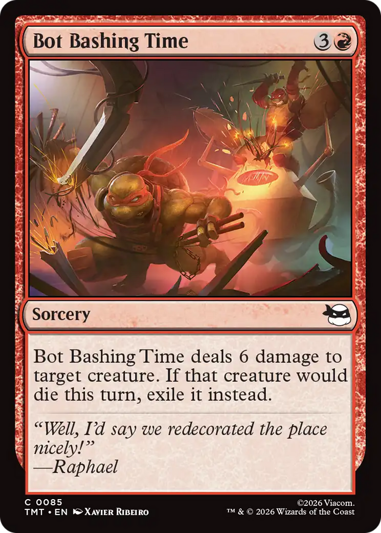 Bot Bashing Time [Teenage Mutant Ninja Turtles] | Card Merchant Takapuna