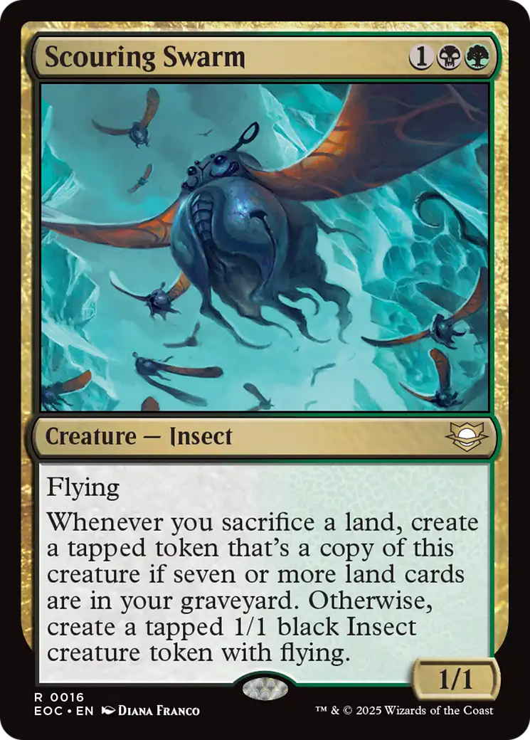 Scouring Swarm [Edge of Eternities Commander] | Card Merchant Takapuna