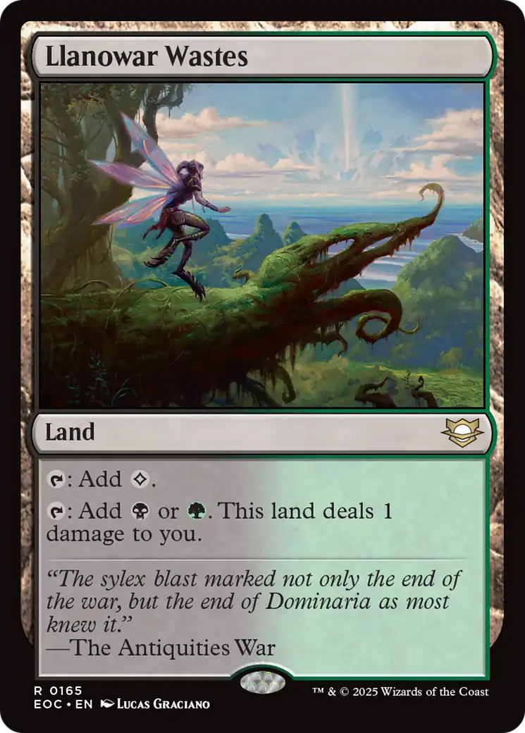 Llanowar Wastes [Edge of Eternities Commander] | Card Merchant Takapuna