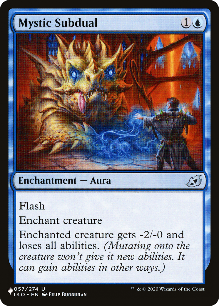 Mystic Subdual [The List] | Card Merchant Takapuna