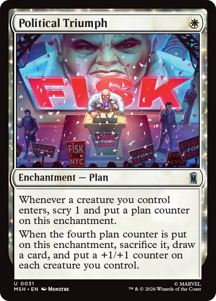 Political Triumph [Marvel Super Heroes] | Card Merchant Takapuna