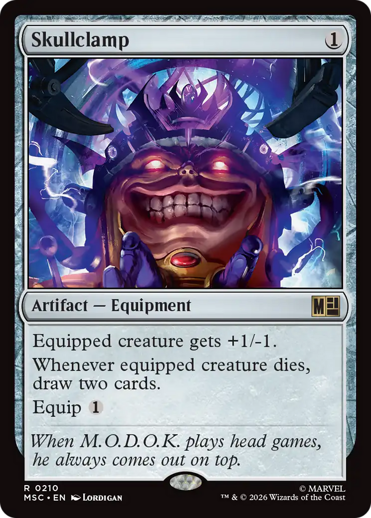 Skullclamp [Marvel Super Heroes Commander] | Card Merchant Takapuna