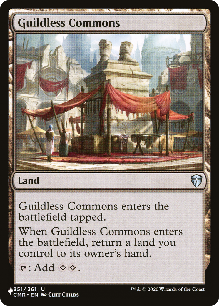 Guildless Commons [The List] | Card Merchant Takapuna