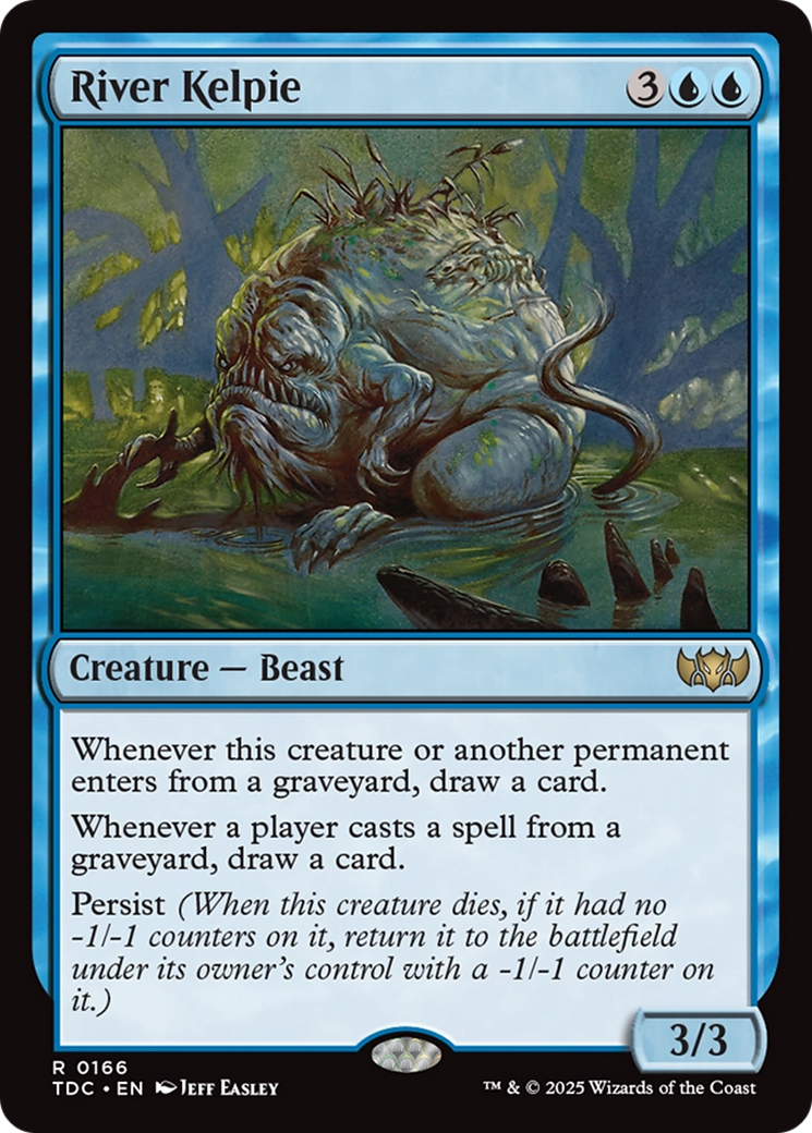 River Kelpie [Tarkir: Dragonstorm Commander] | Card Merchant Takapuna