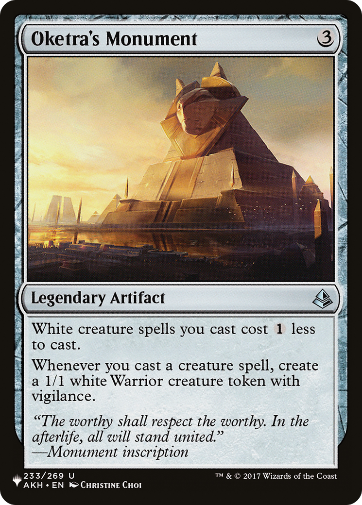 Oketra's Monument [Secret Lair: Angels] | Card Merchant Takapuna