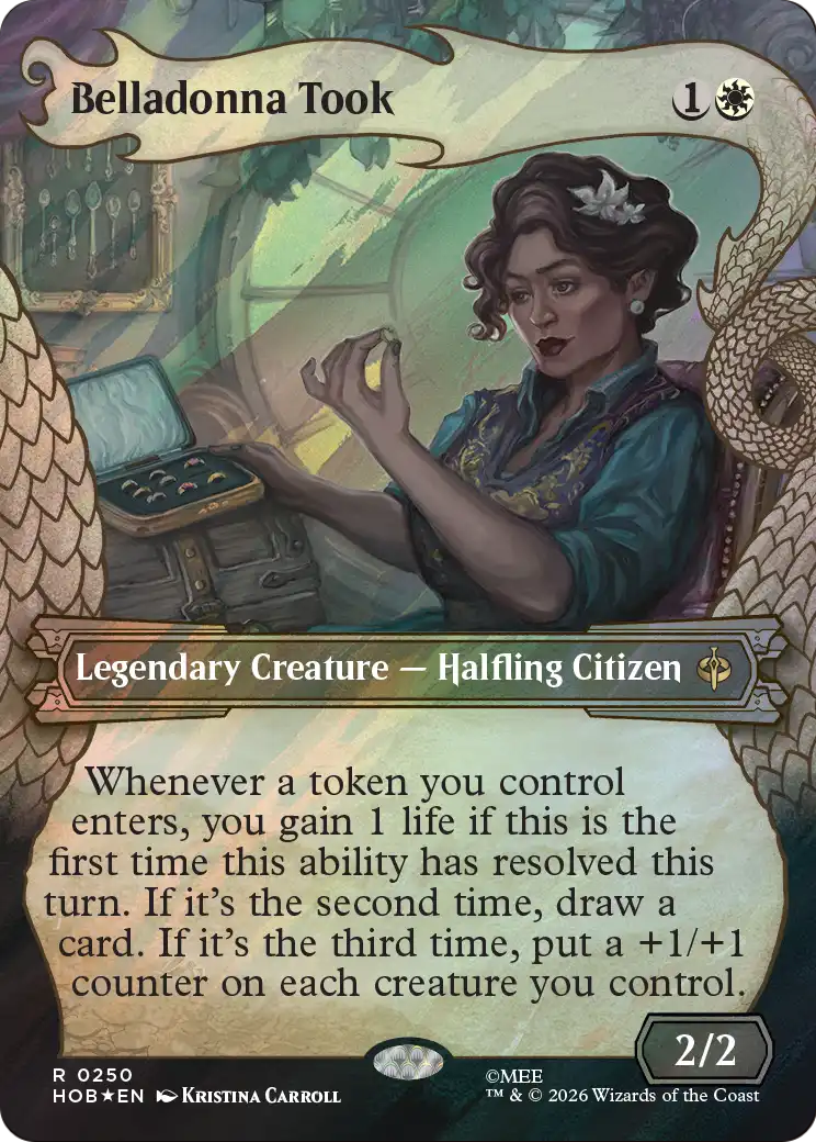 Belladonna Took (Showcase) (Surge Foil) [The Hobbit] | Card Merchant Takapuna