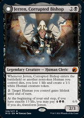 Jerren, Corrupted Bishop // Ormendahl, the Corrupted [Innistrad: Midnight Hunt] | Card Merchant Takapuna