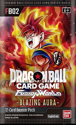 DBS Fusion World Booster Pack - Blazing Aura (FB02) | Card Merchant Takapuna