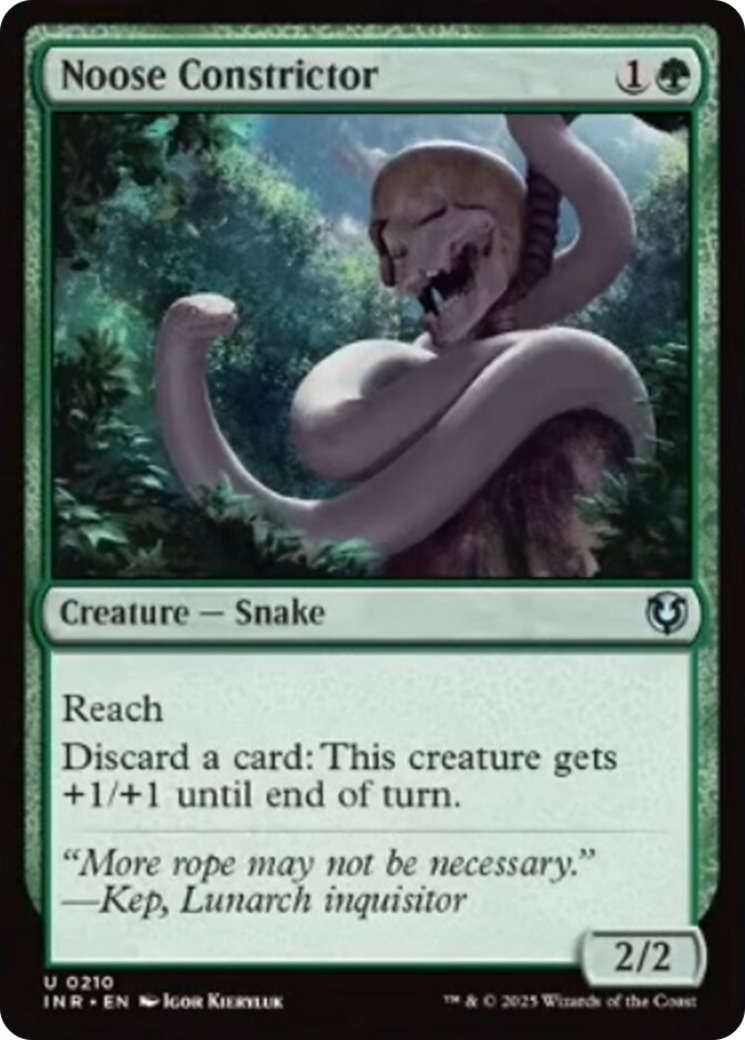 Noose Constrictor [Innistrad Remastered] | Card Merchant Takapuna