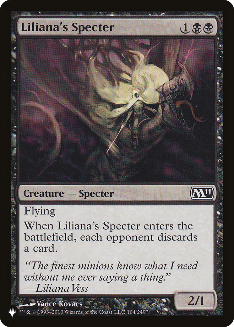Liliana's Specter [The List] | Card Merchant Takapuna