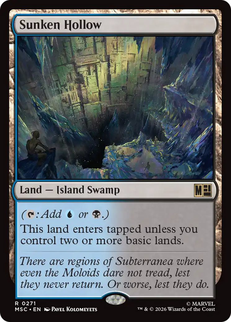 Sunken Hollow [Marvel Super Heroes Commander] | Card Merchant Takapuna