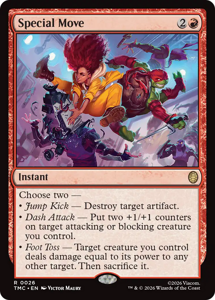 Special Move [Teenage Mutant Ninja Turtles Commander] | Card Merchant Takapuna