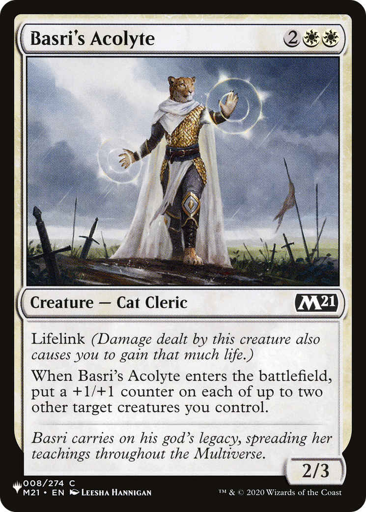 Basri's Acolyte [The List] | Card Merchant Takapuna