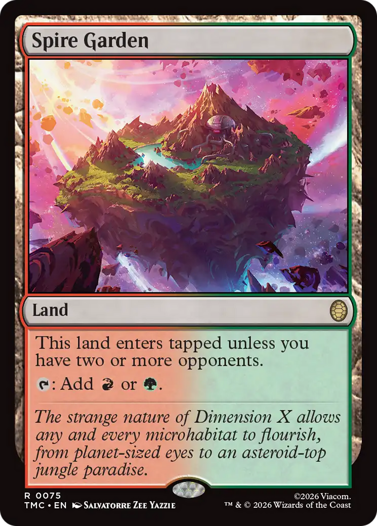 Spire Garden [Teenage Mutant Ninja Turtles Commander] | Card Merchant Takapuna