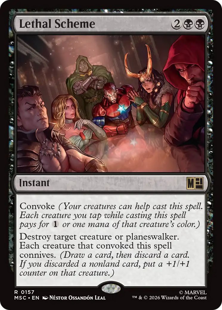 Lethal Scheme (Surge Foil) [Marvel Super Heroes Commander] | Card Merchant Takapuna
