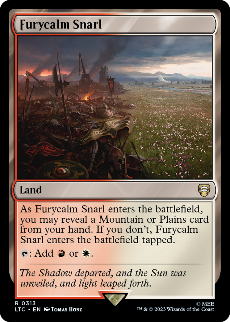 Furycalm Snarl [The Lord of the Rings: Tales of Middle-Earth Commander] | Card Merchant Takapuna