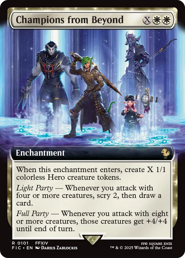 Champions from Beyond (Extended Art) [FINAL FANTASY Commander] | Card Merchant Takapuna