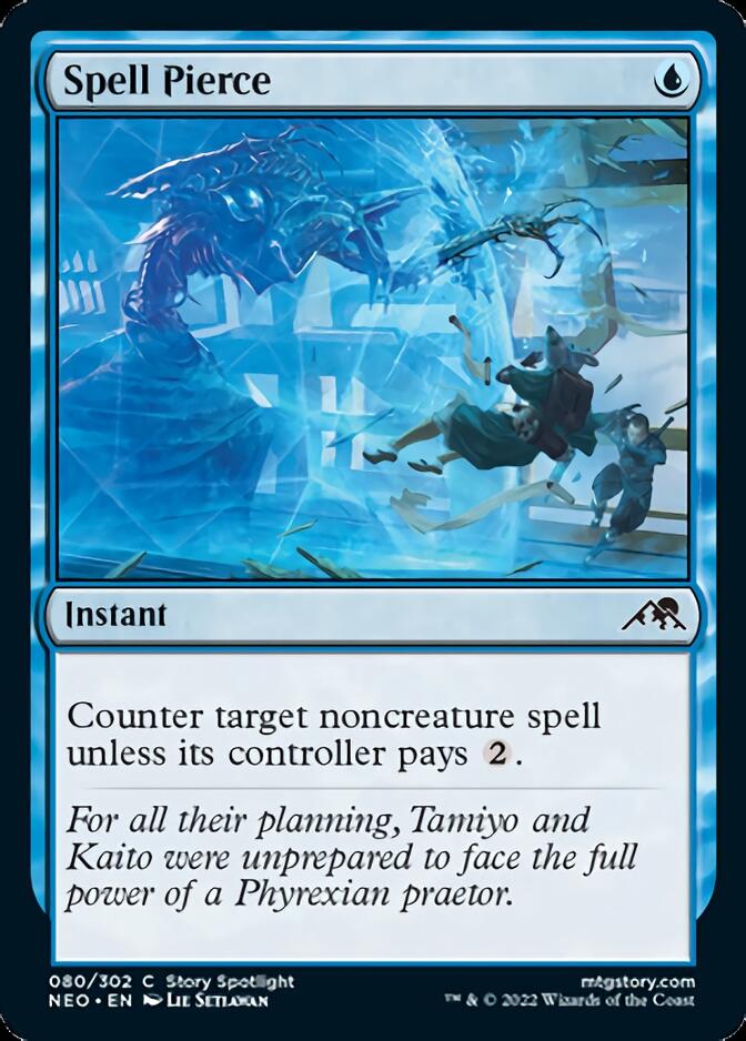 Spell Pierce [Kamigawa: Neon Dynasty] | Card Merchant Takapuna