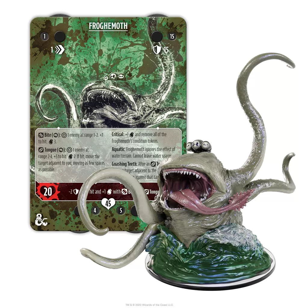Dungeons & Dragons Onslaught Nightmare of the Frogmire Coven - Maps & Monsters Expansion