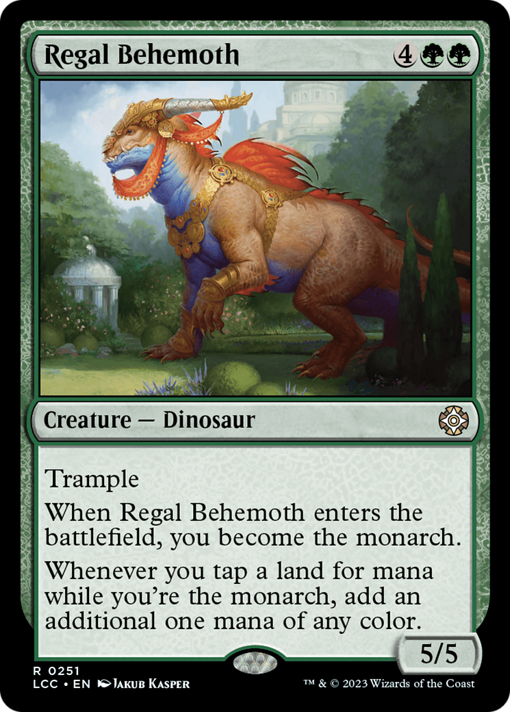 Regal Behemoth [The Lost Caverns of Ixalan Commander] | Card Merchant Takapuna