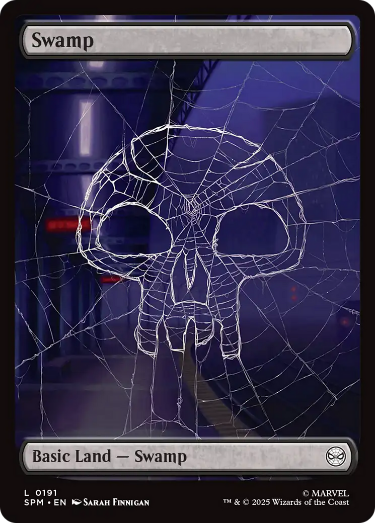 Swamp (0191) [Marvel's Spider-Man] | Card Merchant Takapuna