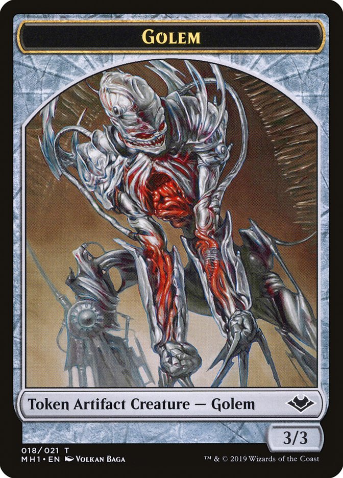 Golem Token [Modern Horizons Tokens] | Card Merchant Takapuna