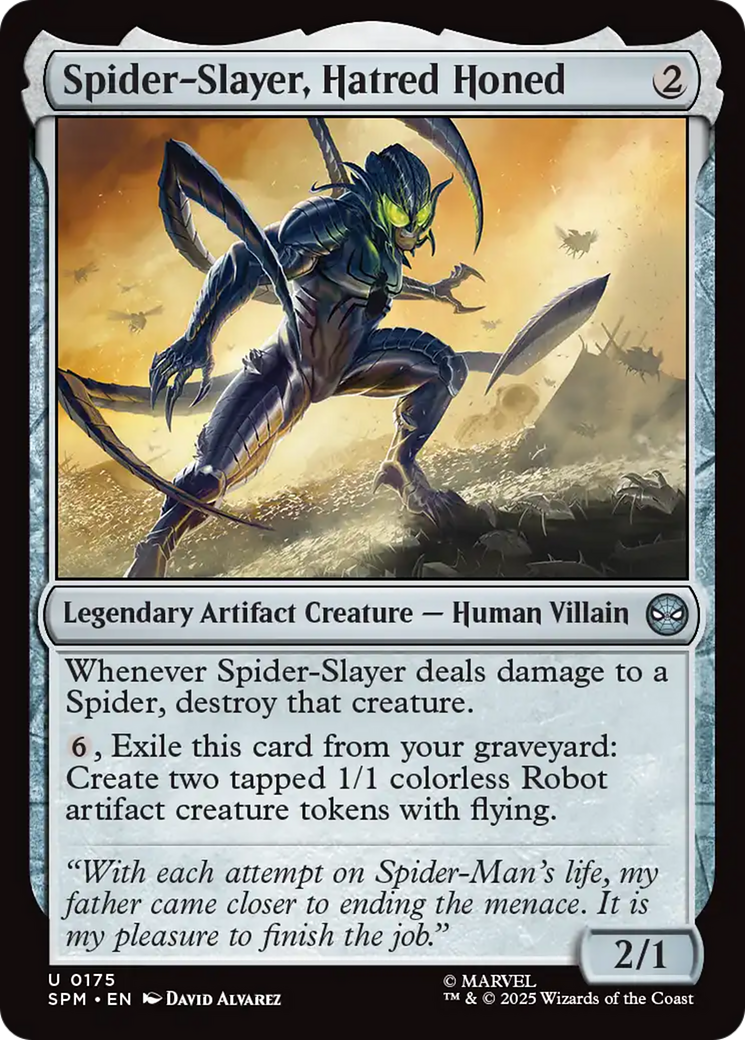 Spider-Slayer, Hatred Honed [Marvel's Spider-Man] | Card Merchant Takapuna