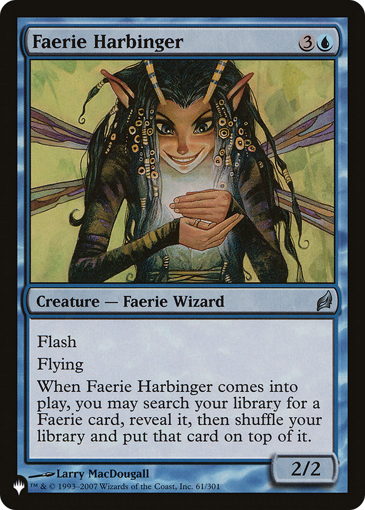 Faerie Harbinger [The List] | Card Merchant Takapuna