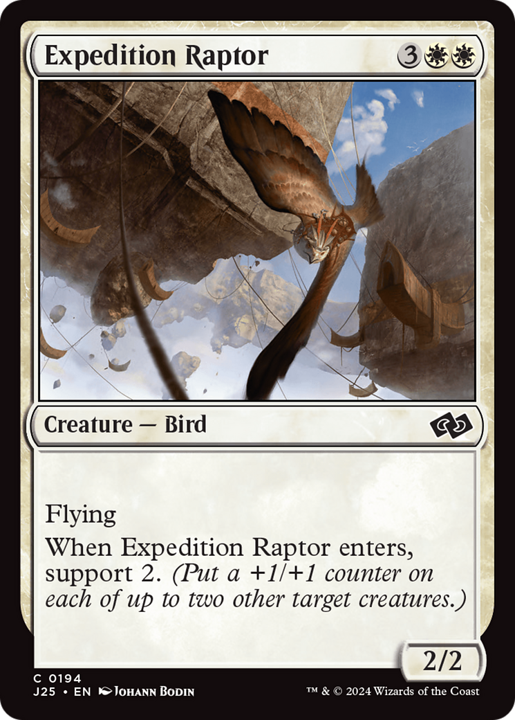 Expedition Raptor [Foundations Jumpstart] | Card Merchant Takapuna