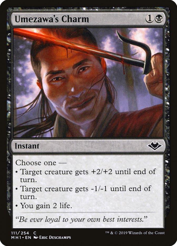 Umezawa's Charm [Modern Horizons] | Card Merchant Takapuna