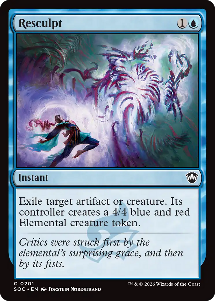 Resculpt [Secrets of Strixhaven Commander] | Card Merchant Takapuna