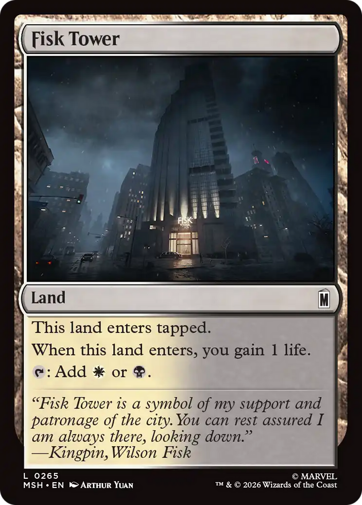 Fisk Tower [Marvel Super Heroes] | Card Merchant Takapuna
