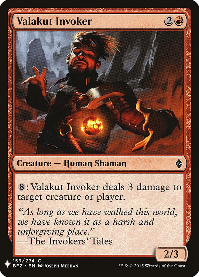 Valakut Invoker [Mystery Booster] | Card Merchant Takapuna