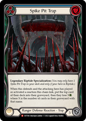 Spike Pit Trap [OUT104] (Outsiders)  Rainbow Foil | Card Merchant Takapuna