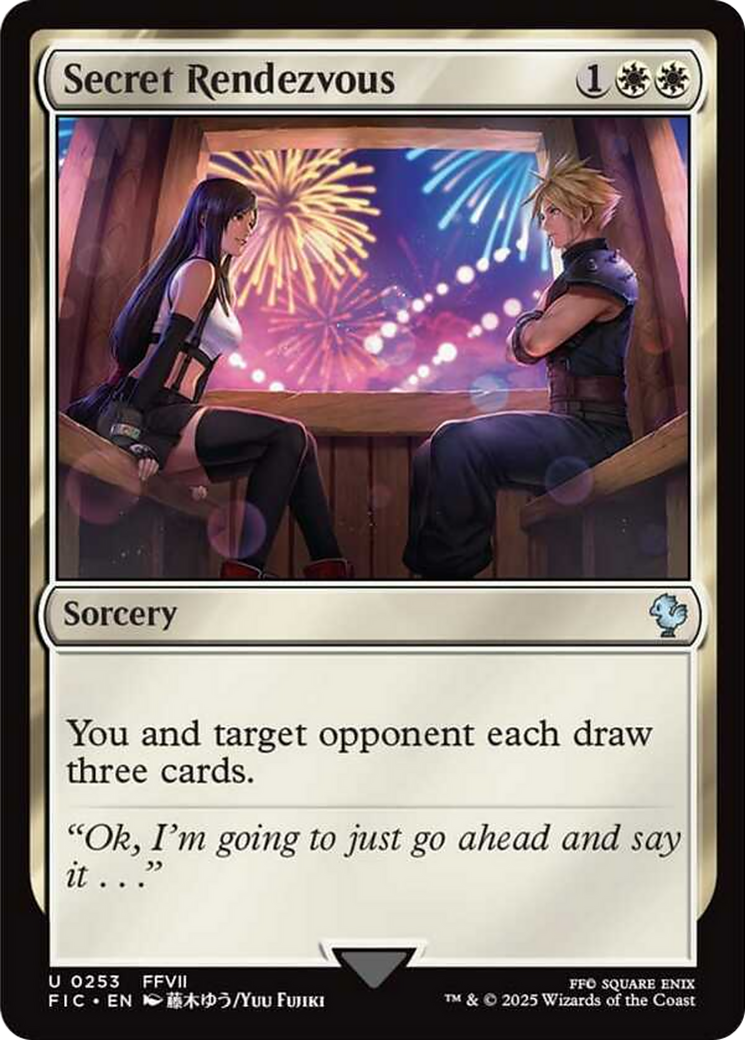 Secret Rendezvous (0253) [FINAL FANTASY Commander] | Card Merchant Takapuna