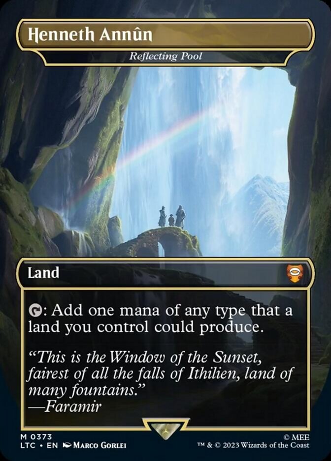 Henneth Annun - Reflecting Pool [The Lord of the Rings: Tales of Middle-Earth Commander] | Card Merchant Takapuna