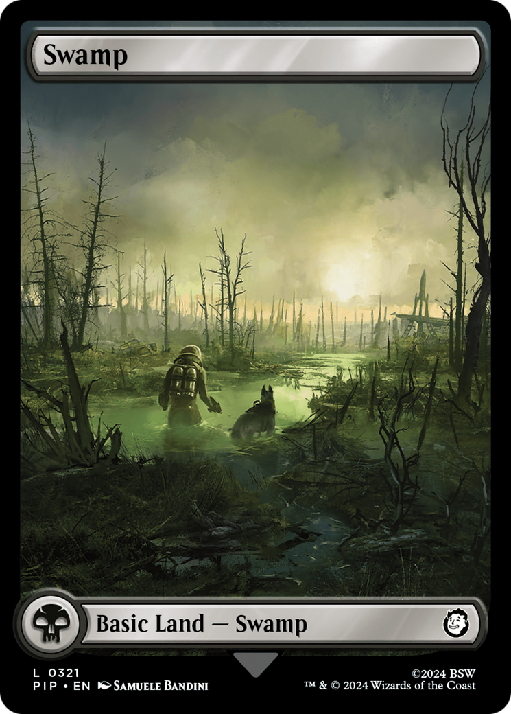 Swamp (0321) [Fallout] | Card Merchant Takapuna
