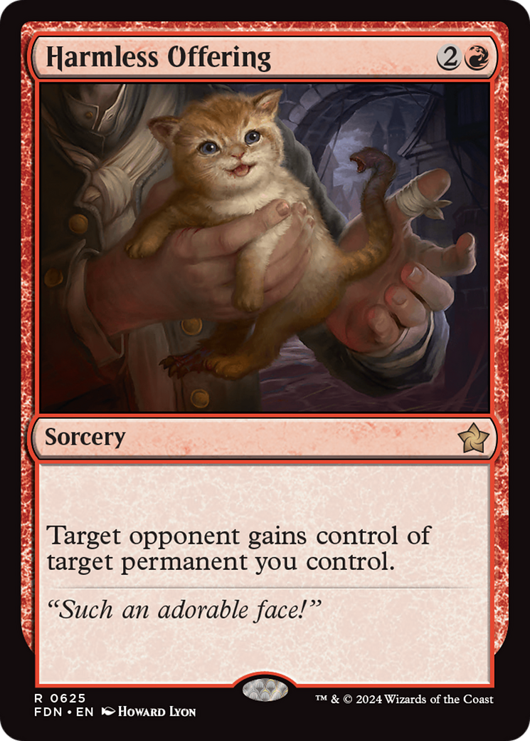 Harmless Offering [Foundations] | Card Merchant Takapuna