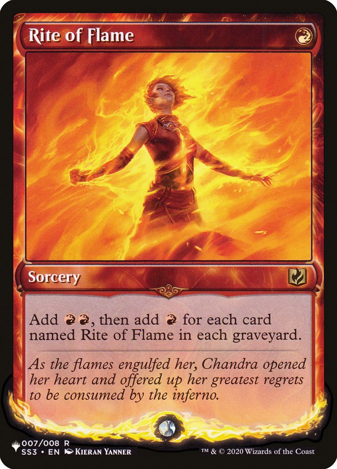 Rite of Flame [The List] | Card Merchant Takapuna