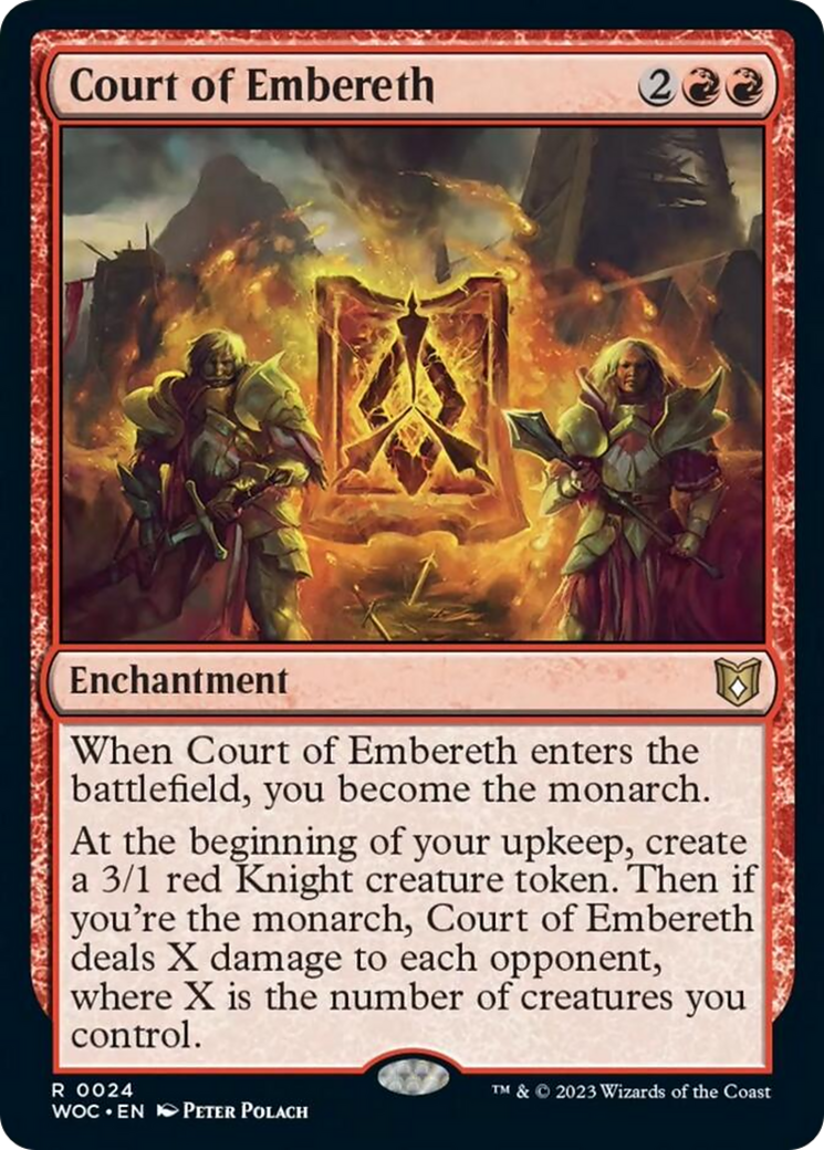 Court of Embereth [Wilds of Eldraine Commander] | Card Merchant Takapuna