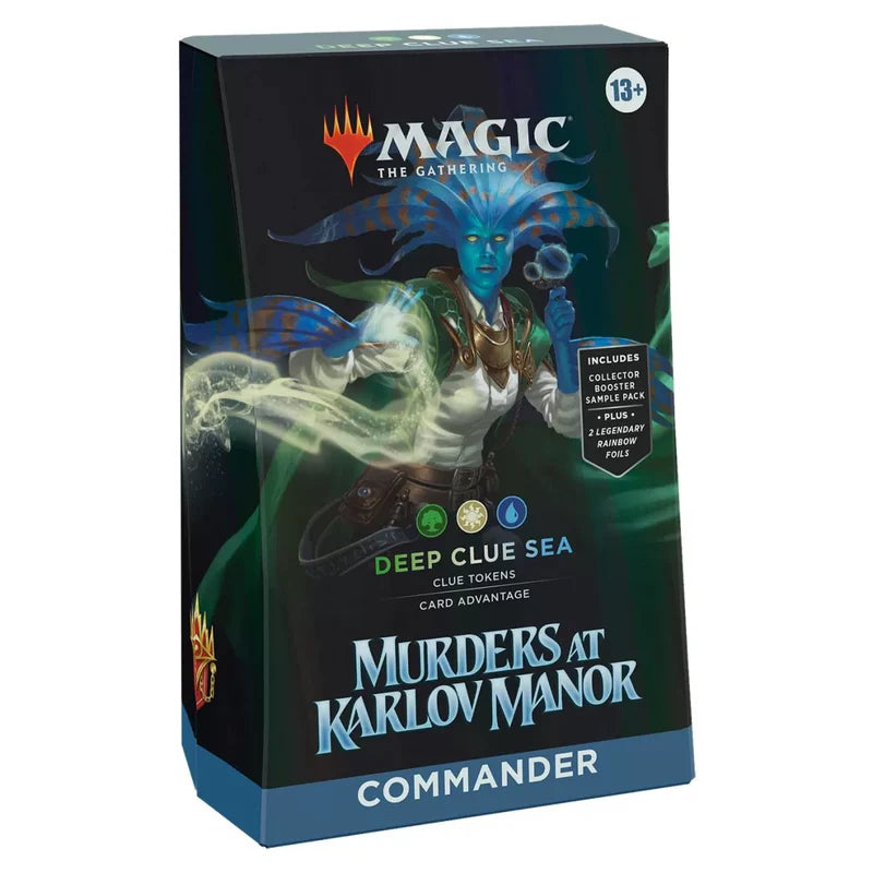 MURDERS AT KARLOV MANOR - COMMANDER DECK (Deep Clue Sea) | Card Merchant Takapuna
