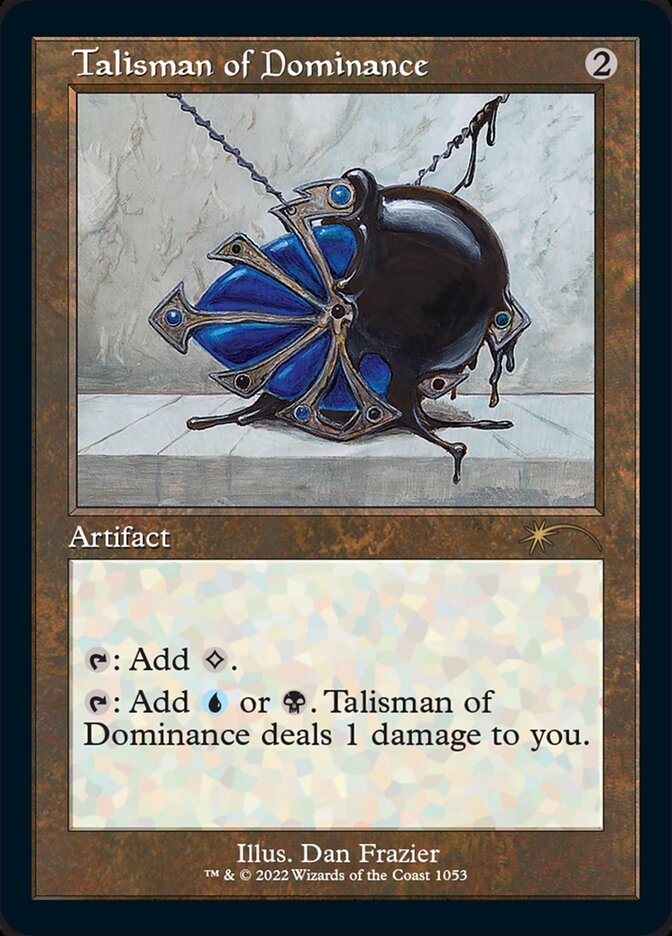 Talisman of Dominance (Foil Etched) [Secret Lair Drop Series] | Card Merchant Takapuna