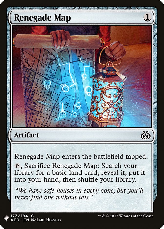 Renegade Map [Mystery Booster] | Card Merchant Takapuna