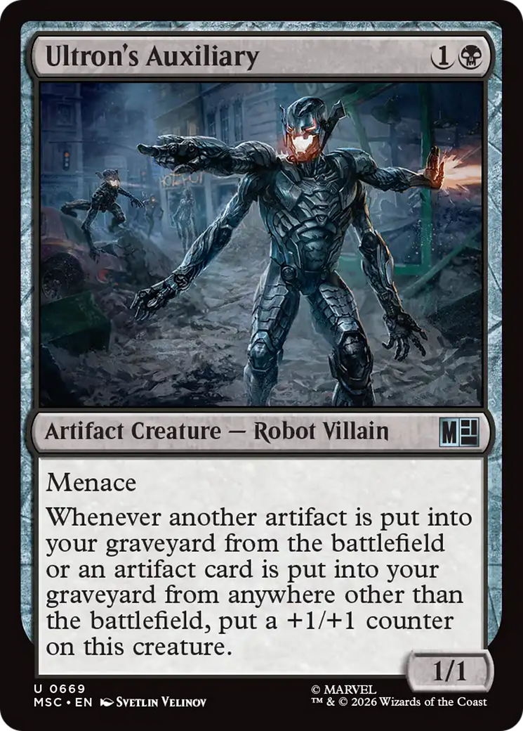Ultron's Auxiliary [Marvel Super Heroes Commander] | Card Merchant Takapuna